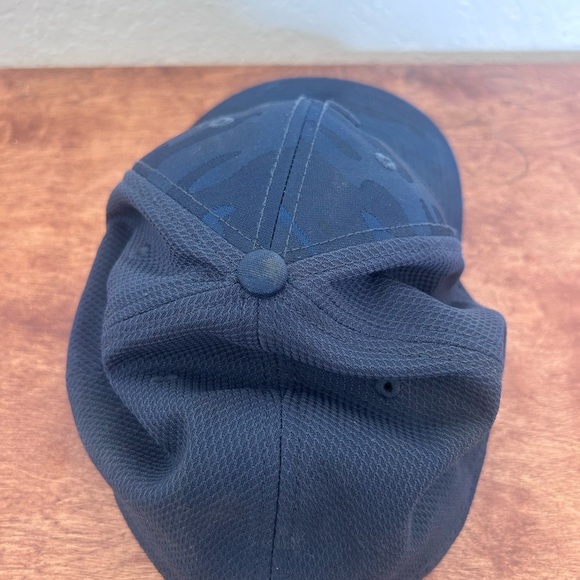 New Era Los Angeles Dodgers Large/Extra Large Blue Camo Dad hat with Mesh Net - Picture 4 of 7